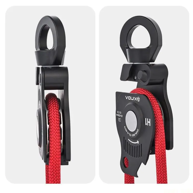 1PC High Capacity Safety Rope Retrievers Retractor For Mountaineering And Rescuing