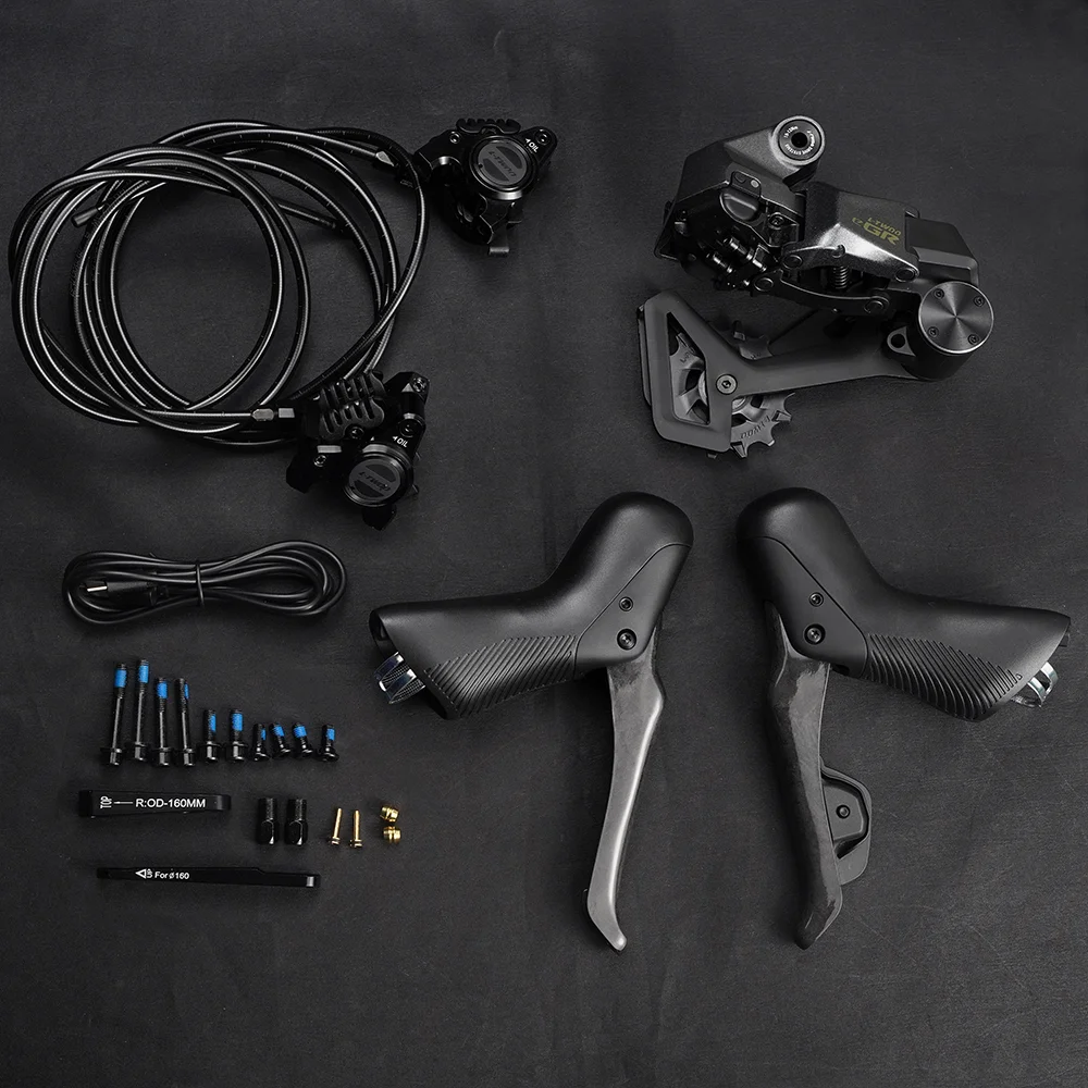 2026 New LTWOO EGR 1x13s / 1x12s / 1x11s / 1x10s Wireless Gravel Electronic Groupset for Gravel Bike, APP Programming