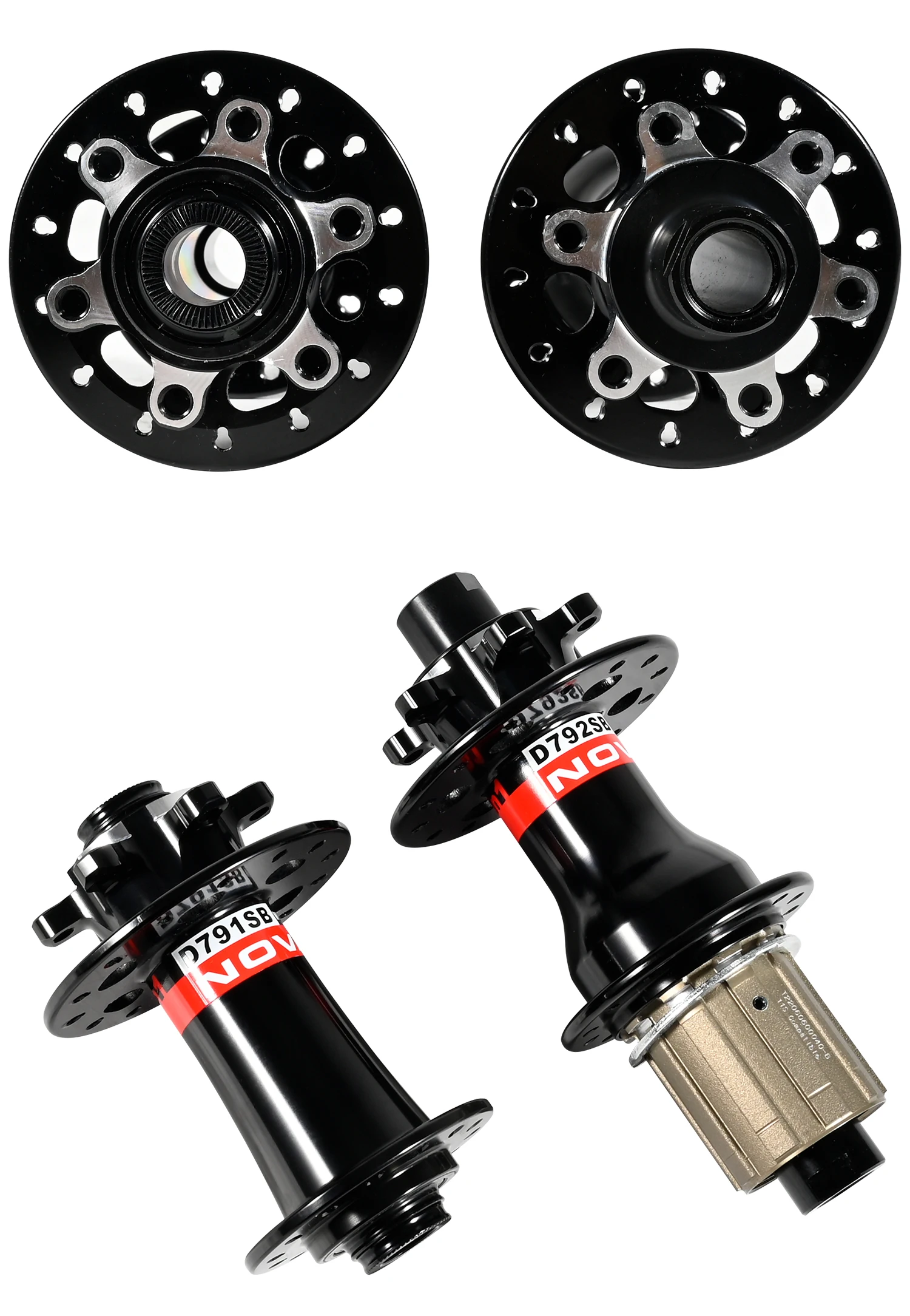 Novatec D791SB D792SB MTB Road Bicycle Disc Brake Hubs 100x12 142x12 100x9 135x10 6-Bolt 24/28/32H Center Lock QR 8 9 10 11S
