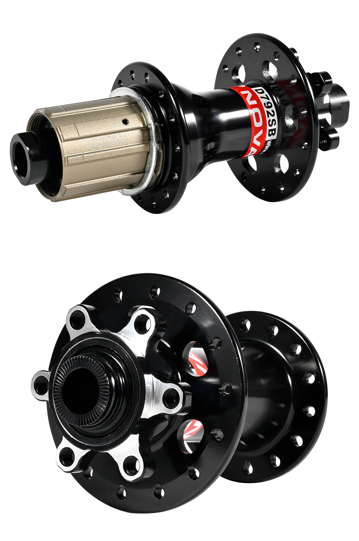 Novatec D791SB D792SB MTB Road Bicycle Disc Brake Hubs 100x12 142x12 100x9 135x10 6-Bolt 24/28/32H Center Lock QR 8 9 10 11S
