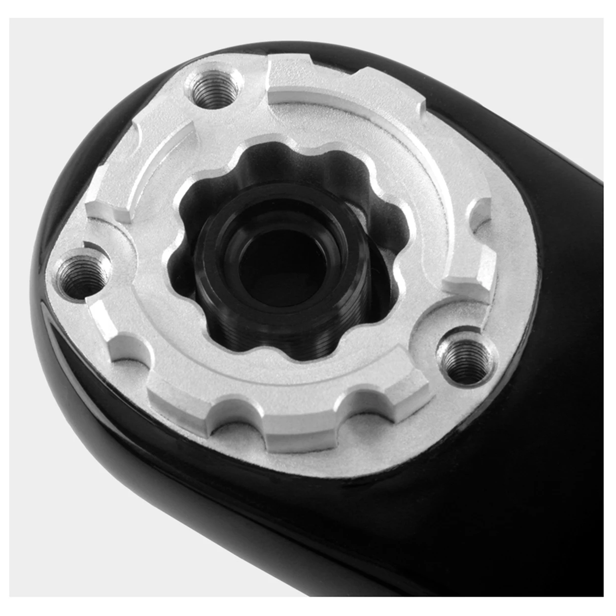 WUZEI Carbon Fiber MTB Crank 3 Bolts Direct Mount Mountain Bicycle Sprocket 165 170 175mm Bike Crank Arm 24mm AL7075 Axle