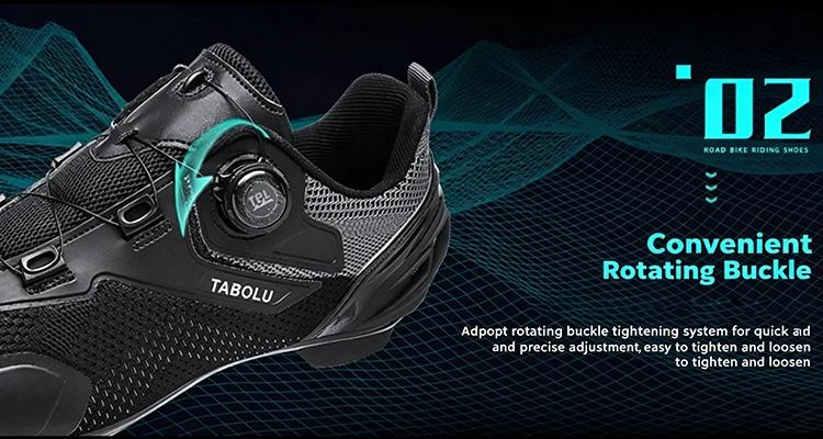 Men's Cycling Shoes Professional MTB Mountain Bike Shoes Knitted Breathable SPD Road Lock Shoes Ladies SPD Cleats Cycling Shoes