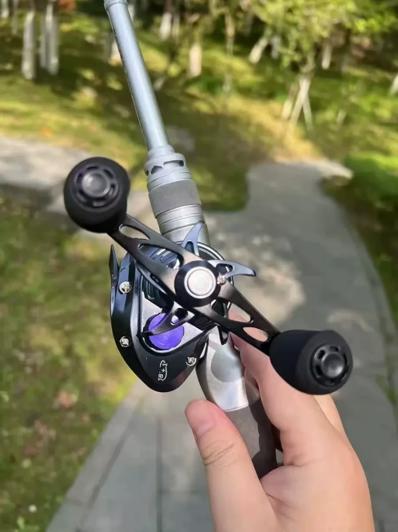 OKUMA Baitcasting Reel 7.2:1 8KG Max Drag Metal Wire Cup Fishing Reel For Bass in Ocean Environment Casting Reel Accessories