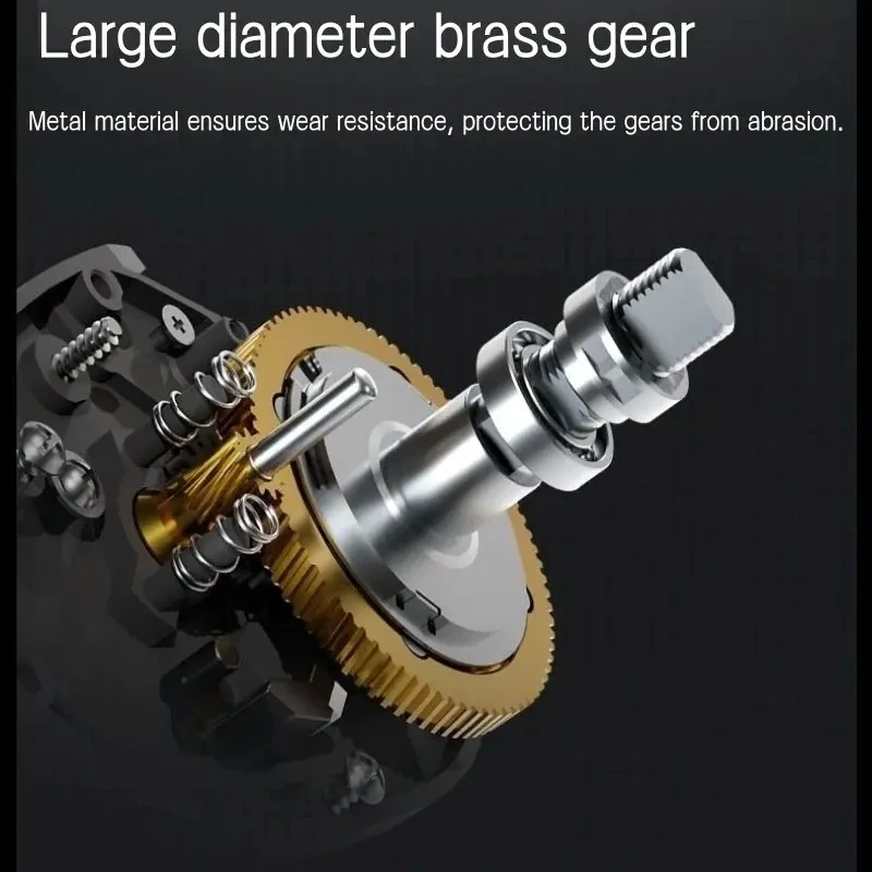 OKUMA Baitcasting Reel 7.2:1 8KG Max Drag Metal Wire Cup Fishing Reel For Bass in Ocean Environment Casting Reel Accessories