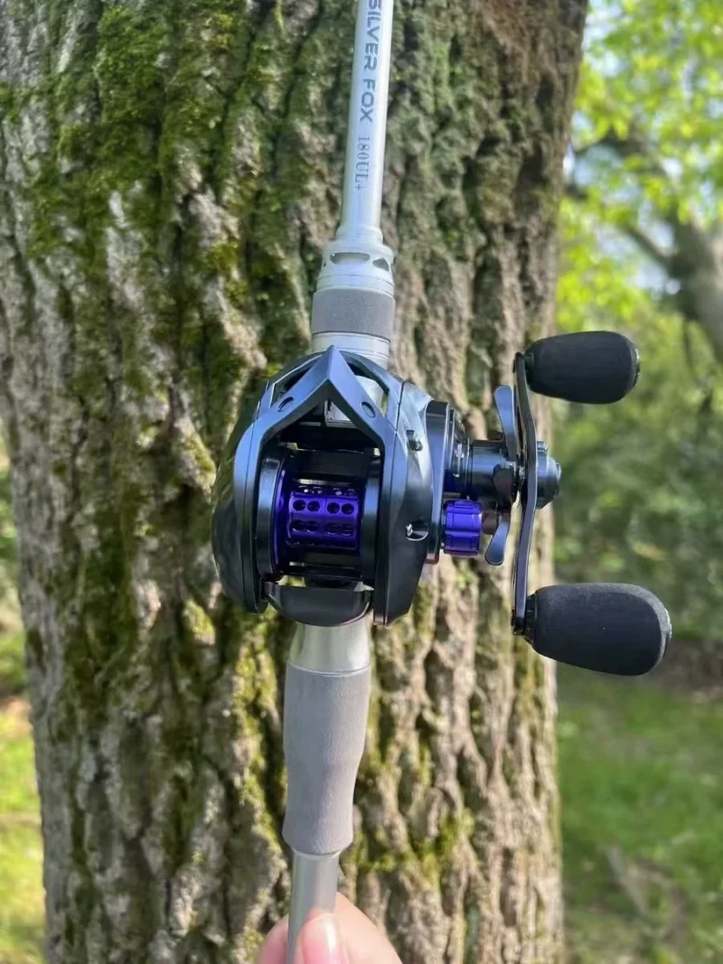 OKUMA Baitcasting Reel 7.2:1 8KG Max Drag Metal Wire Cup Fishing Reel For Bass in Ocean Environment Casting Reel Accessories