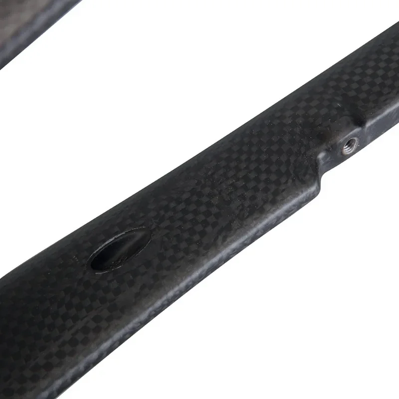 BALUGOE 700c Road Bike Fork Carbon Fiber 23C/25C/28C Tire Bicycle Hard Forks 3K Matte Bicycle Forks Straight Tube 28.6mm Fork