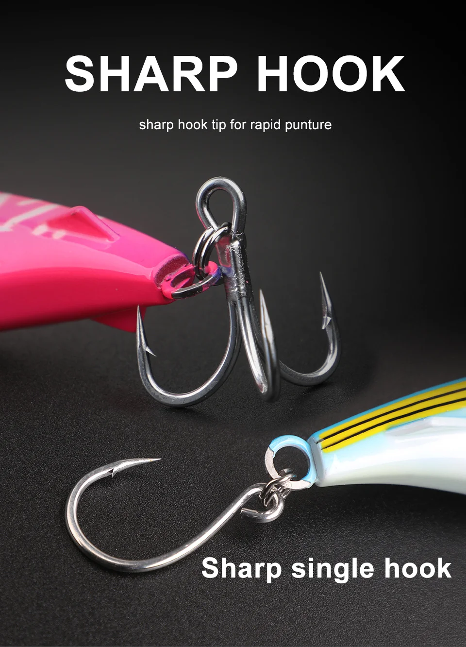Hopeblaze Hurricane No.1 Saltwater Heavy Sinking Pencil Luminous 45/90g Fishing Lure for Big Game Amberjack GT Tuna Barracuda