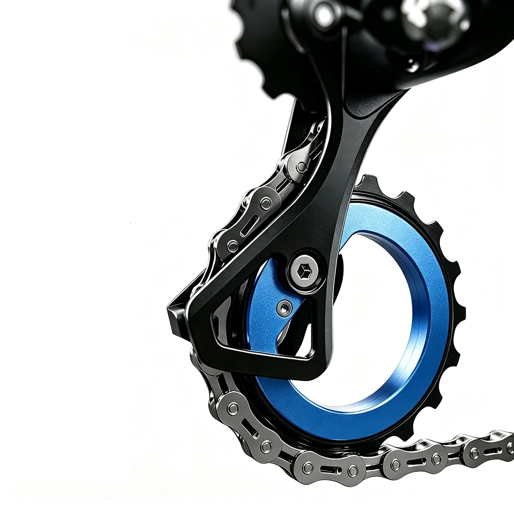 18T Ultralight Hollow Ceramic Bearing Jockey Wheel Rear Derailleur Pulley for 9/10/11/12 Speeds QED R8000 R7000 Road Bike DIY
