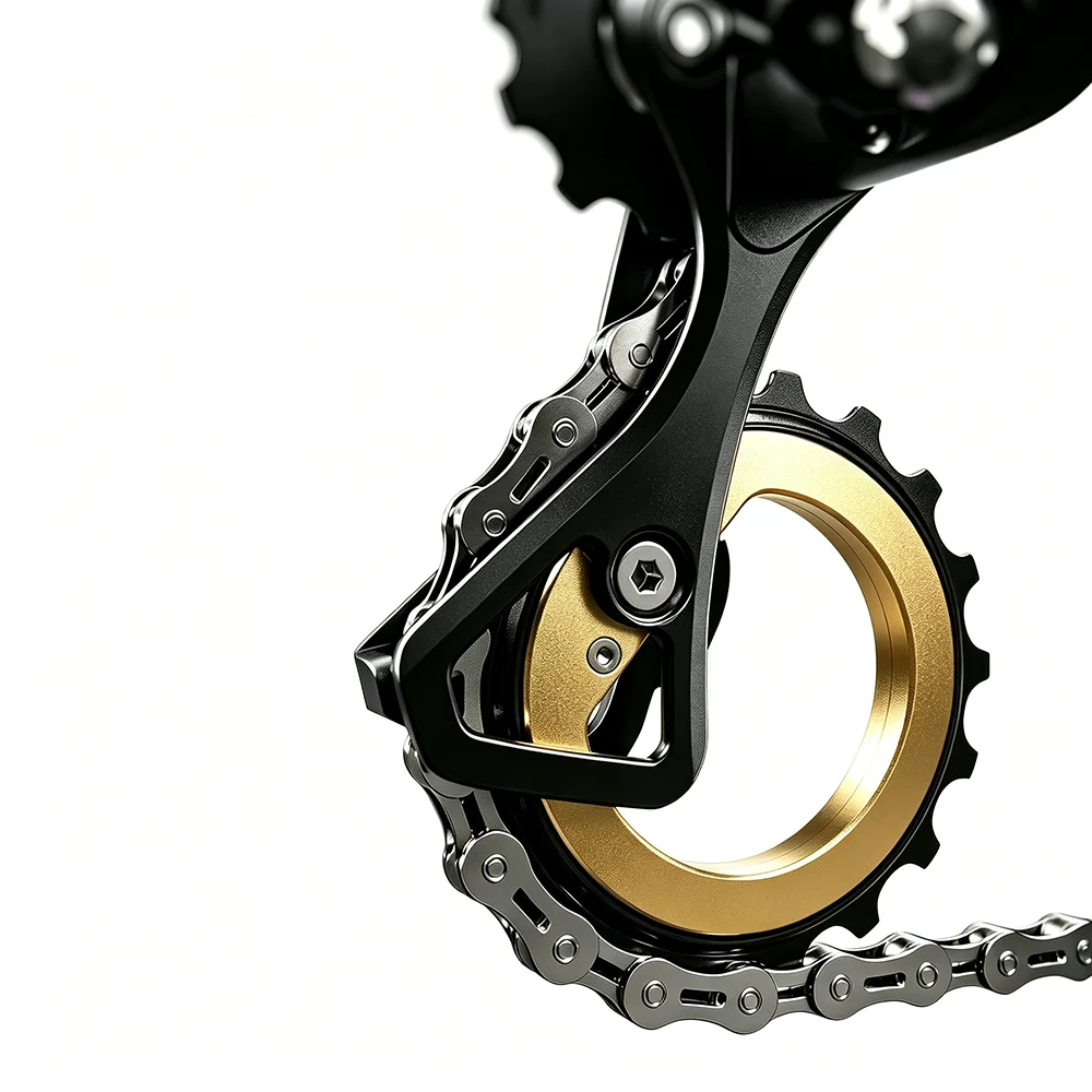 18T Ultralight Hollow Ceramic Bearing Jockey Wheel Rear Derailleur Pulley for 9/10/11/12 Speeds QED R8000 R7000 Road Bike DIY