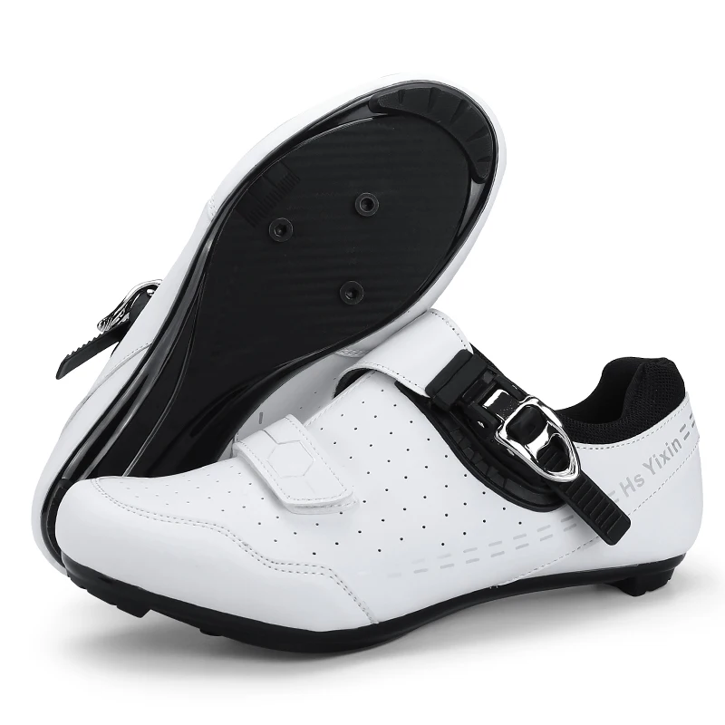 Green Road Bike Shoes Mens Cycling Shoes Quick Ratchet Buckle Compatible with SPD System Pedal  Outdoor Women Red Cyclling Shoes