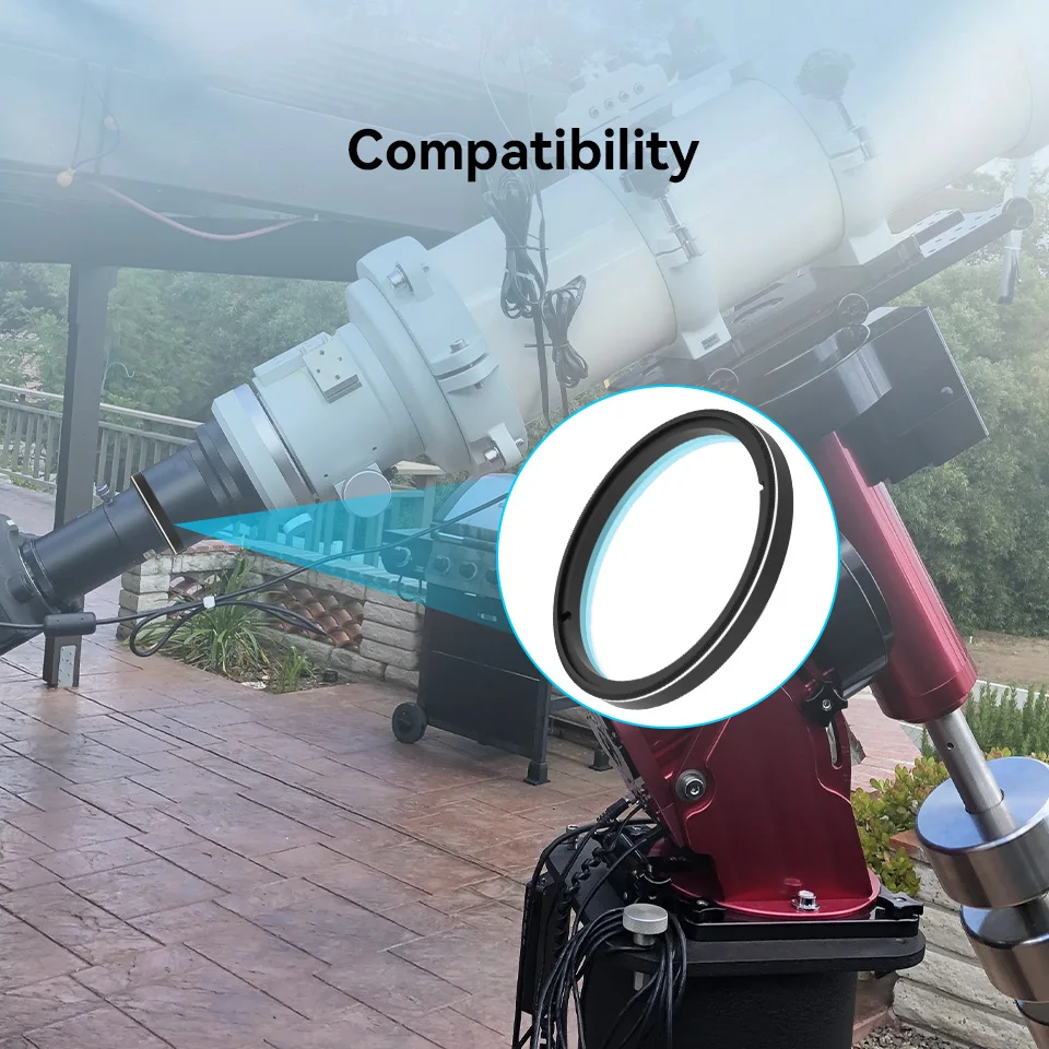 Svbony SV227 2/1.25inch Filter 5nm H-Alpha SII-CCD OIII-CCD Narrow Band for Astronomy Telescope Deep Space Planetary Photography