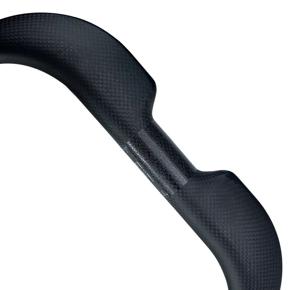 2024 BALUGOE Carbon Fiber Track Cycling Handle Road Bicycle Handlebar TT Fixed Gear Bike Handlebar UD Matt 31.8MM Sports UCI