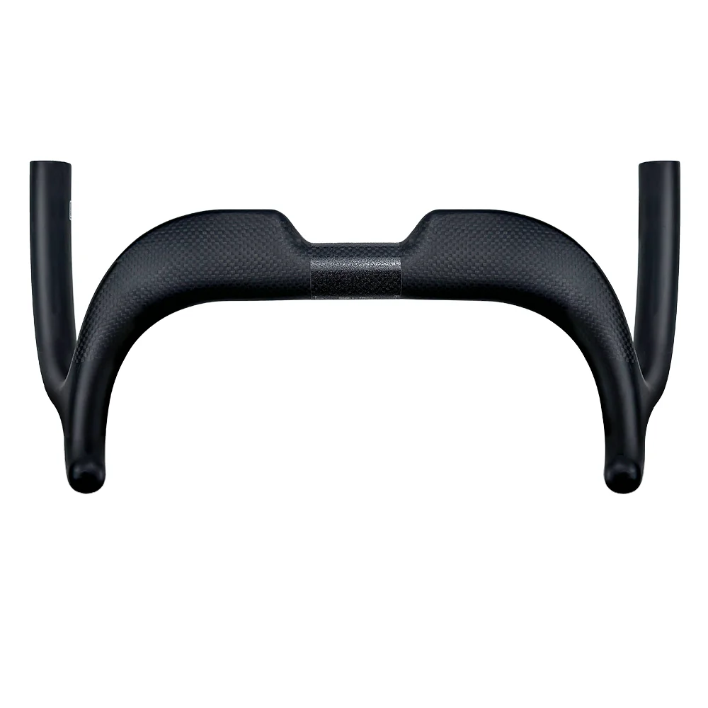 2024 BALUGOE Carbon Fiber Track Cycling Handle Road Bicycle Handlebar TT Fixed Gear Bike Handlebar UD Matt 31.8MM Sports UCI