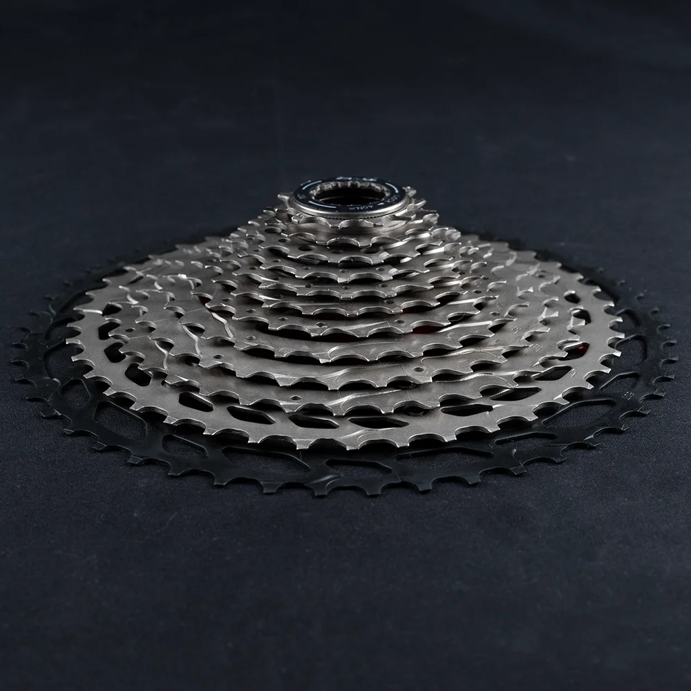 ZRACE Bicycle Cassette 12 Speed MTB / Gravel Bike Freewheel 11-50T / 11-52T Aluminum Alloy Bracket, 12s Cassette