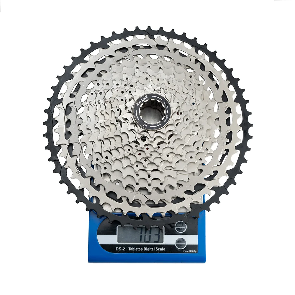 ZRACE Bicycle Cassette 12 Speed MTB / Gravel Bike Freewheel 11-50T / 11-52T Aluminum Alloy Bracket, 12s Cassette