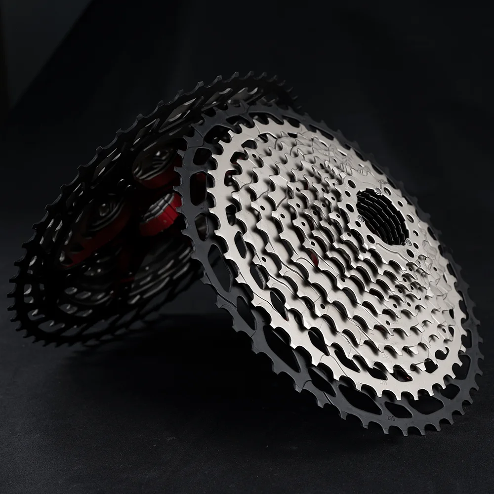 ZRACE Bicycle Cassette 12 Speed MTB / Gravel Bike Freewheel 11-50T / 11-52T Aluminum Alloy Bracket, 12s Cassette