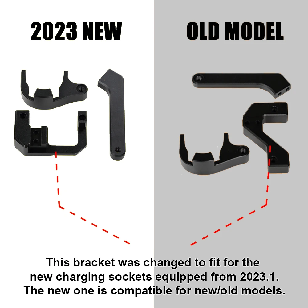 New/Old Directional Steering Damper Bracket for VSETT 10+ Electric Scooter Spare Parts Carbon Fiber Motorcycle Steering Dampers