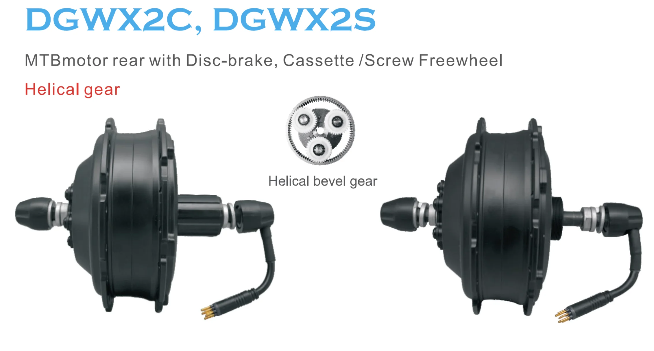 SYX2 Motor Plantary Nylon Gear DGWX2 Engine Spare Part For Shengyi Helical Hub Motor Replacement Electric Bike