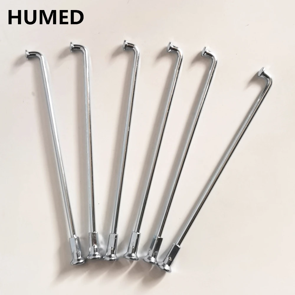 8G Off-Road Motorcycle/Electric Bike Spokes Diameter 4.0mm J Bend Motor Bike 45#Steel Spoke Bicycle Accessories