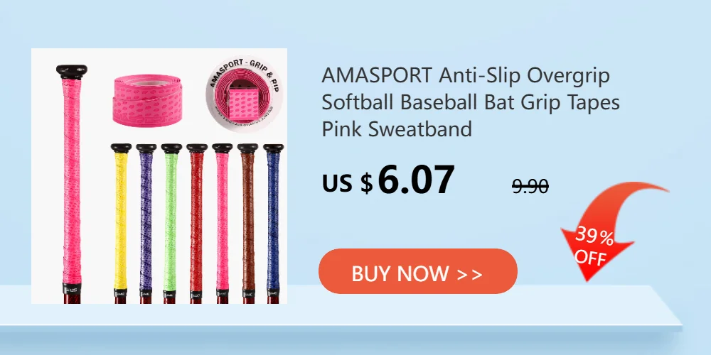 AMASPORT 50/70pcs Baseball Bat Grip Tapes Anti-slip Sweatband for Softball Baseball Bat Grip Tapes Accessories