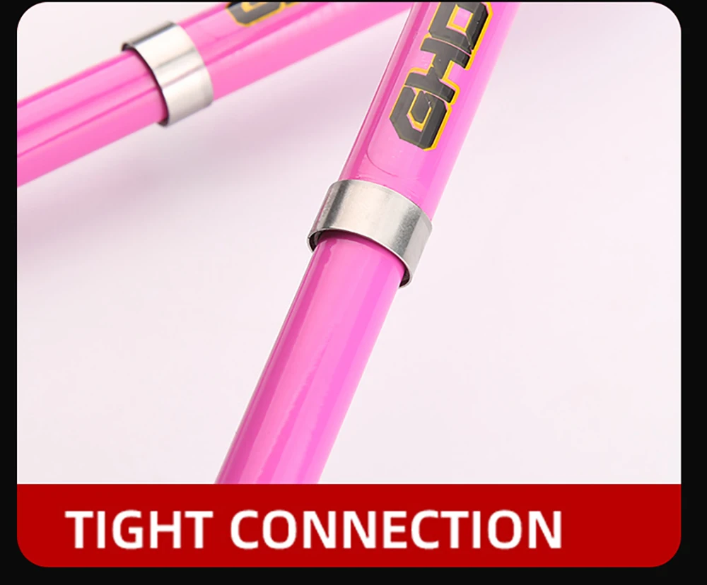 Spinning Rod and Reel Combo for Bass Pesca Mini Telescopic Fishing Rods 1.5M 1.8M 2.4M Metal Spool Fishing Reels Set Pink Girl