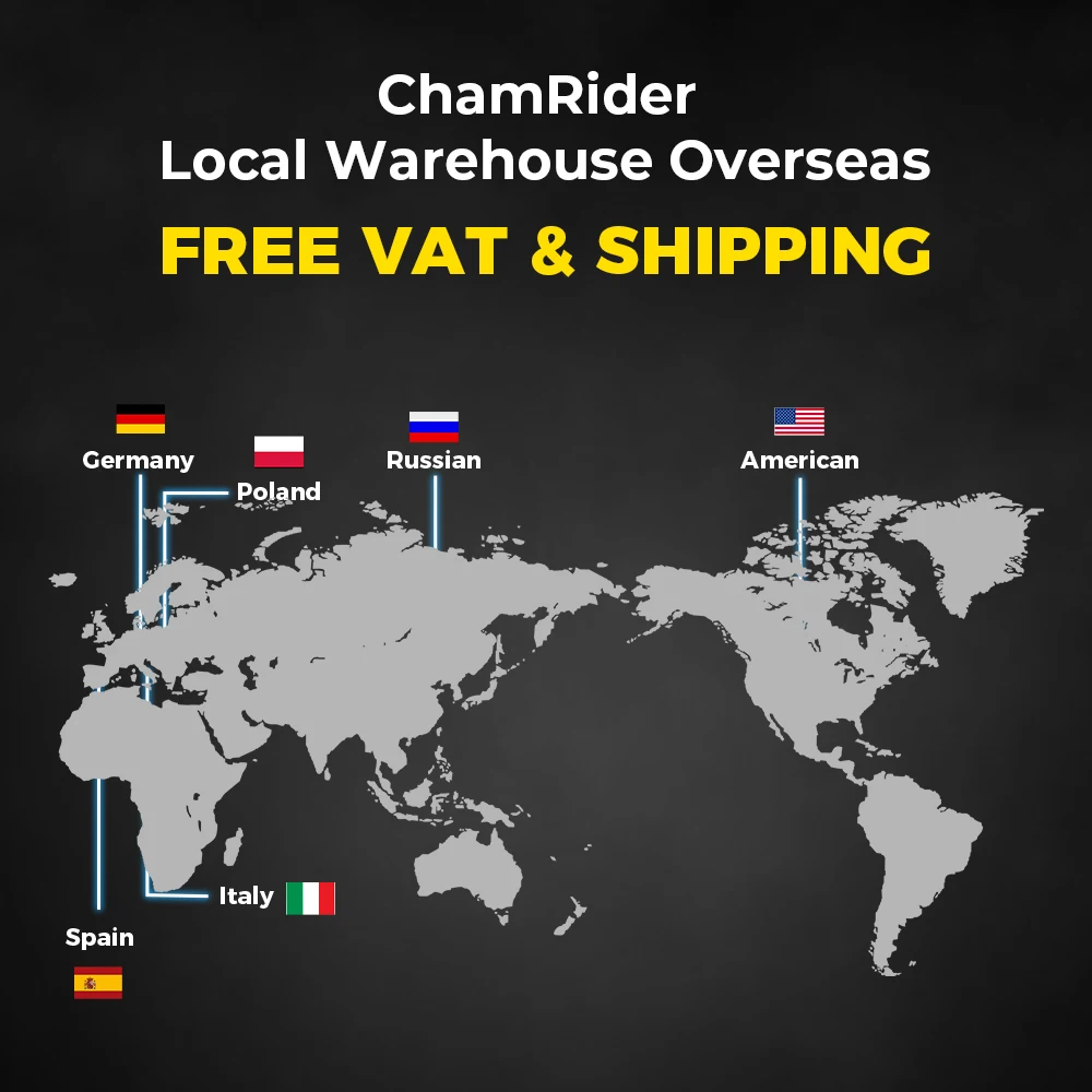 Chamrider Polly 48V28.8AH Ebike Battery Downtube Electric Battery BMS Original 21700 Lithium Ion Battery 1500W LG Grade A Cells