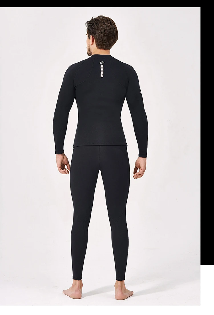 Neoprene 3MM 2MM Men Women Wetsuit Jacket Scuba Diving Suit Surf Snorkeling Underwater Spearfishing Fishing Kitesurf Equipment