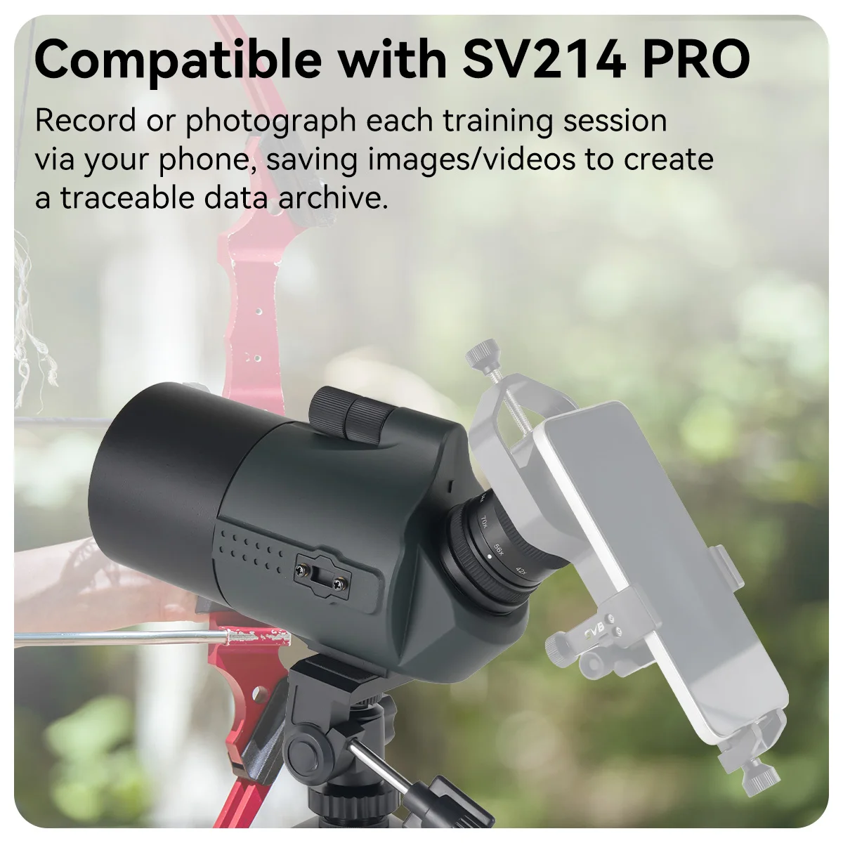 Svbony SV41Pro 28-84x80 Mak Spotting Scope FMC Waterproof Telescopes Camping Equipment for Bird Watching Daily Observation