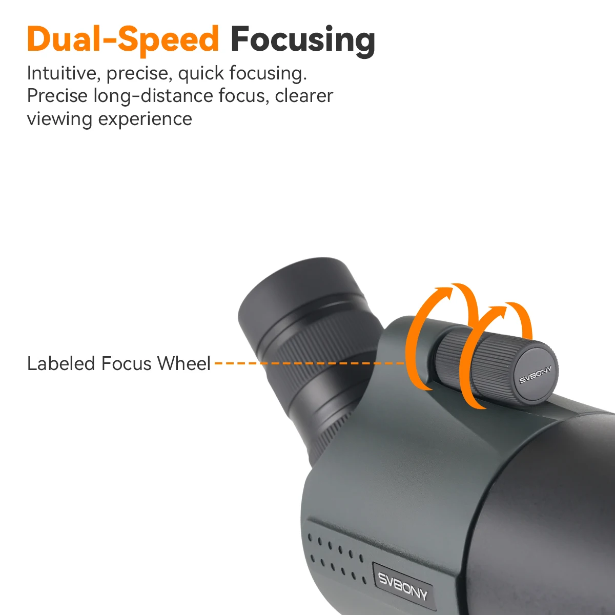 Svbony SV41Pro 28-84x80 Mak Spotting Scope FMC Waterproof Telescopes Camping Equipment for Bird Watching Daily Observation