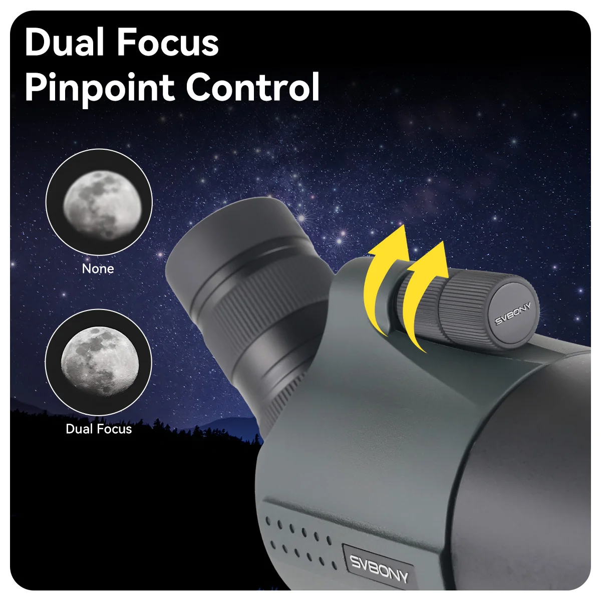 Svbony SV41Pro 28-84x80 Mak Spotting Scope FMC Waterproof Telescopes Camping Equipment for Bird Watching Daily Observation