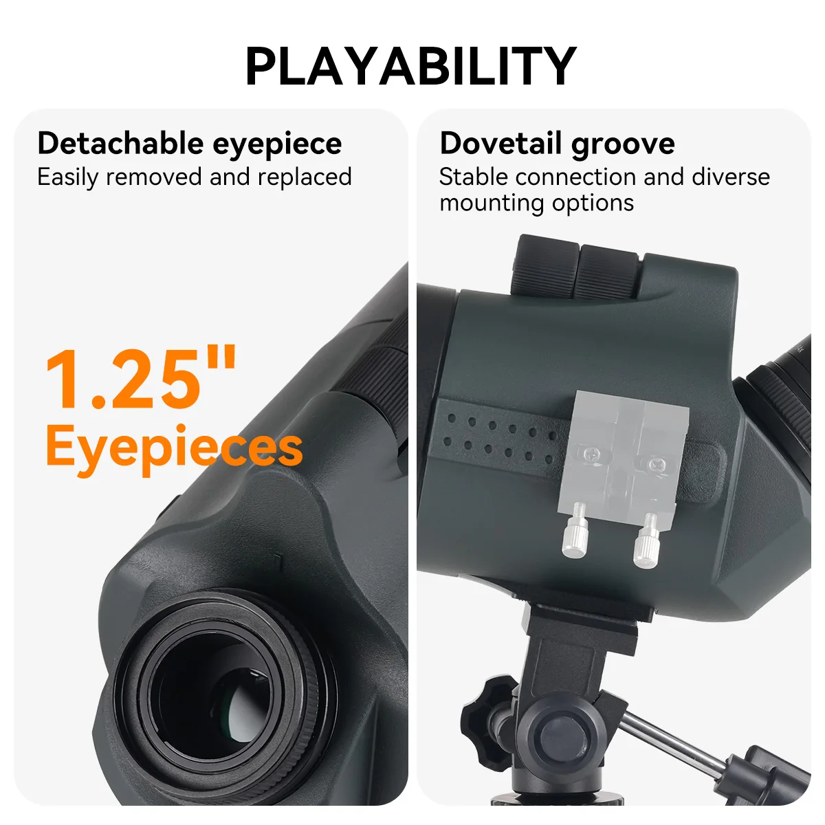 Svbony SV41Pro 28-84x80 Mak Spotting Scope FMC Waterproof Telescopes Camping Equipment for Bird Watching Daily Observation