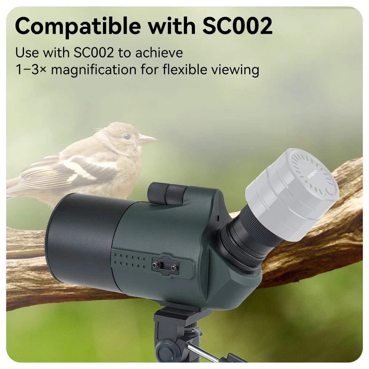 Svbony SV41Pro 28-84x80 Mak Spotting Scope FMC Waterproof Telescopes Camping Equipment for Bird Watching Daily Observation