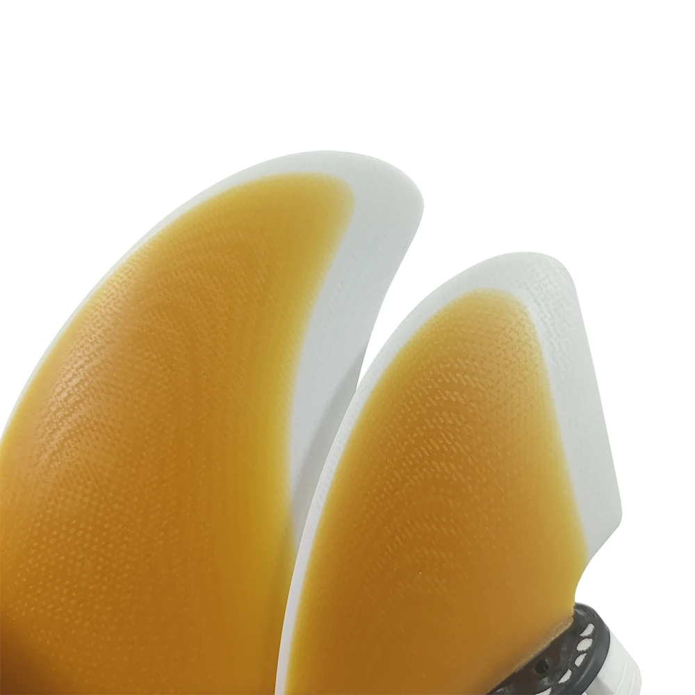 UPSURF FCS 2 Quad Fins RM Surfboard Fins Top Performance Glass Twin Rear Fins+Twin Keels Surf Fins Dual Tabs Surfing 2/4 Fins