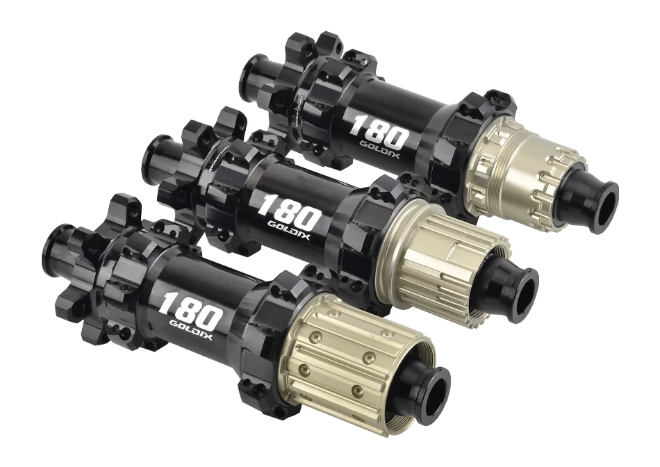 GOLDIX M180 52T Ratchet Bicycle Hub 6-Bolt Disc Brake 28Hole Straight pull Spoke Sealed Bearing HG/XD/MS Hub body 142X12 148X12
