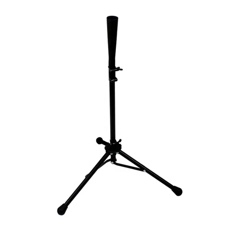 Baseball Batting Tee Tripod Adjustable Tripod Stand Tee for Hitting Training Practice Portable Foldable for Adult Kids Beginner