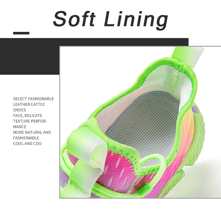 Lightweight Women Running Shoes New Colorful Female Sports Shoes Breathable Couple Casual Sneakers Flexible Fashion Men Tennis