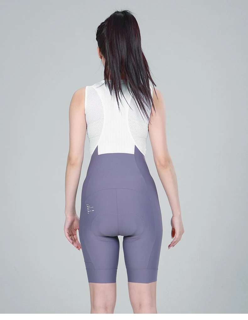 INBIKE Women's Cycling Bib Shorts High Waist Bicycle Pants 3D Padded Slim Fit Biking Clothing MTB Road Bike Pants with Pockets