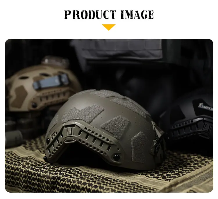 Emersongear Fast SF Ultra High Cut Tactical Helmet Thick Ver. Head Protective Gear Guard Airsoft Headwear Hunting Combat EM9695