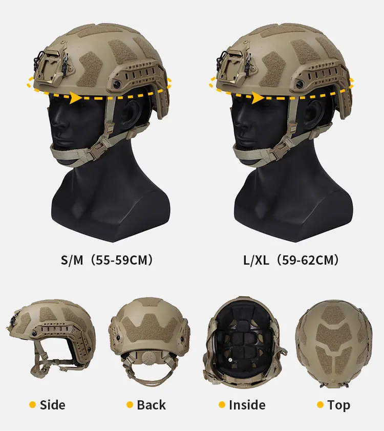 Emersongear Fast SF Ultra High Cut Tactical Helmet Thick Ver. Head Protective Gear Guard Airsoft Headwear Hunting Combat EM9695