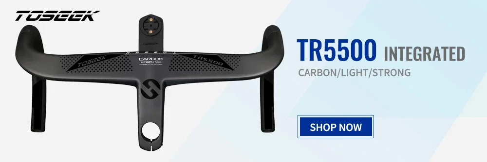 TOSEEK Ultralight Carbon Seatpost 27.2/30.8/31.6mm Matte Black MTB/Road Bike Seat Post Length 350/400mm Seat Tube