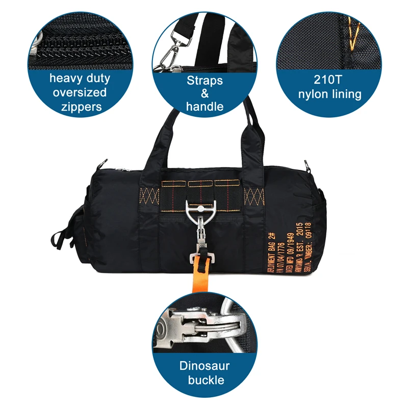LQARMY Travel Gym Bag Waterproof Fitness Bags Men Women Sport Bag Outdoor Portable Ultralight Yoga bag
