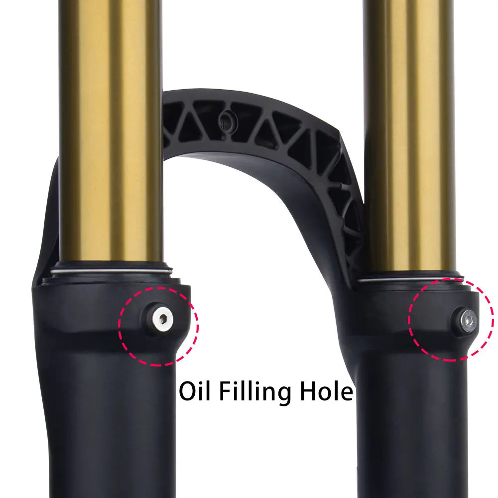 Bolany Bike Fork 27.5 29 Inch Pneumatic Shock Absorber Damping BOOST Barrel Shaft Magnesium Alloy 175mm 160mm Travel Disc Fork