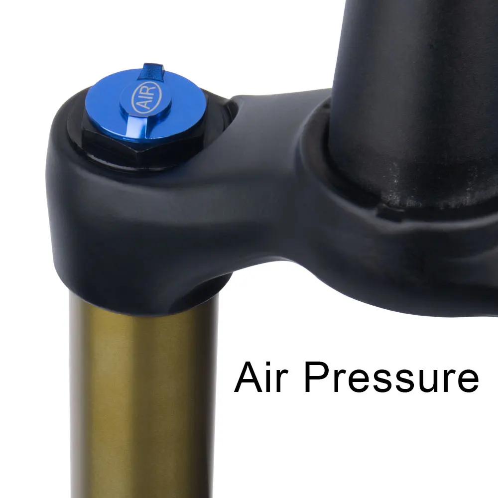 Bolany Bike Fork 27.5 29 Inch Pneumatic Shock Absorber Damping BOOST Barrel Shaft Magnesium Alloy 175mm 160mm Travel Disc Fork