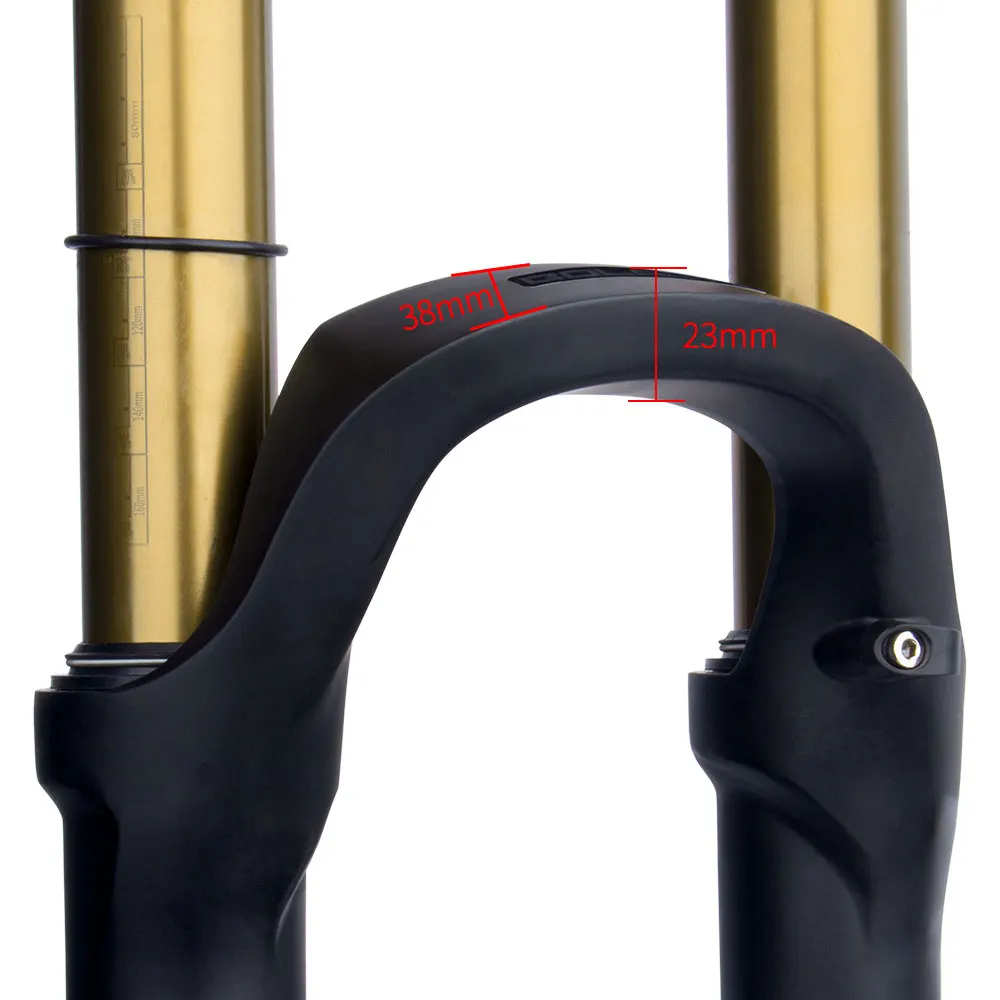 Bolany Bike Fork 27.5 29 Inch Pneumatic Shock Absorber Damping BOOST Barrel Shaft Magnesium Alloy 175mm 160mm Travel Disc Fork