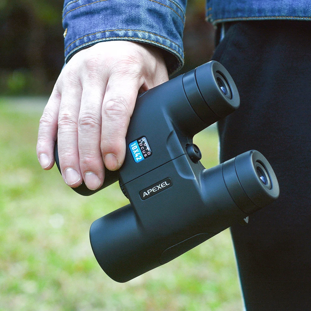 10x42 Digital Binoculars Adults Kids Auto Focus Binoculars Waterproof Folding Telescope for Bird Watching Sightseeing Wildlife