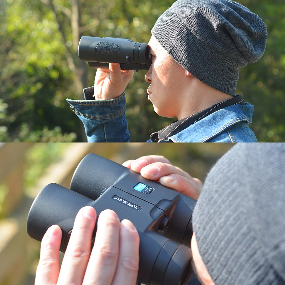 10x42 Digital Binoculars Adults Kids Auto Focus Binoculars Waterproof Folding Telescope for Bird Watching Sightseeing Wildlife