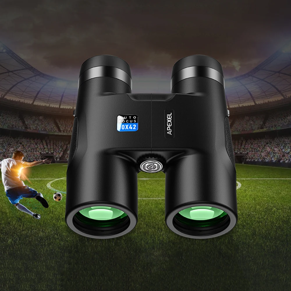 10x42 Digital Binoculars Adults Kids Auto Focus Binoculars Waterproof Folding Telescope for Bird Watching Sightseeing Wildlife