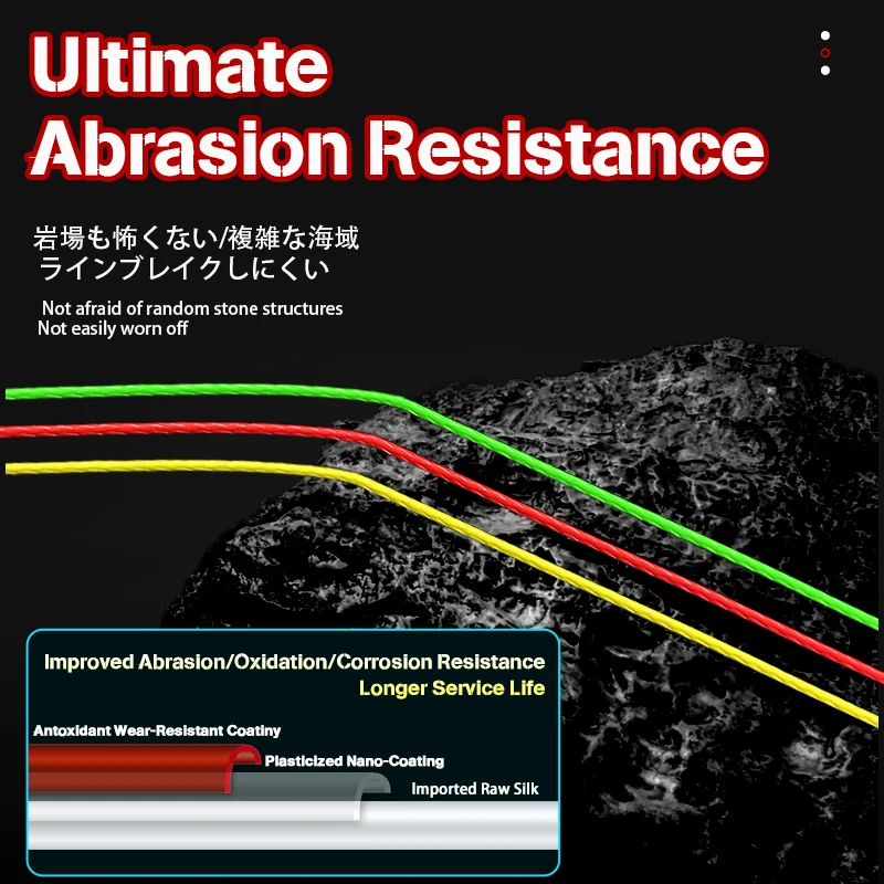 ZUKIBO 16 Strands Braided PE Fishing Line 16X Multifilament 300M 500M 1000M 100M Carp Japan Wire Fly Sea Saltwater Accessories
