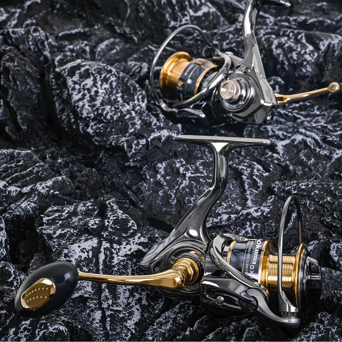 Okuma Baoxiong Rotary Reel 18KG Resistance 13+1 Ball Bearing Sea Fishing Spinning Wheel Type Metal Wire Cup Sub Fish Wire Wheel