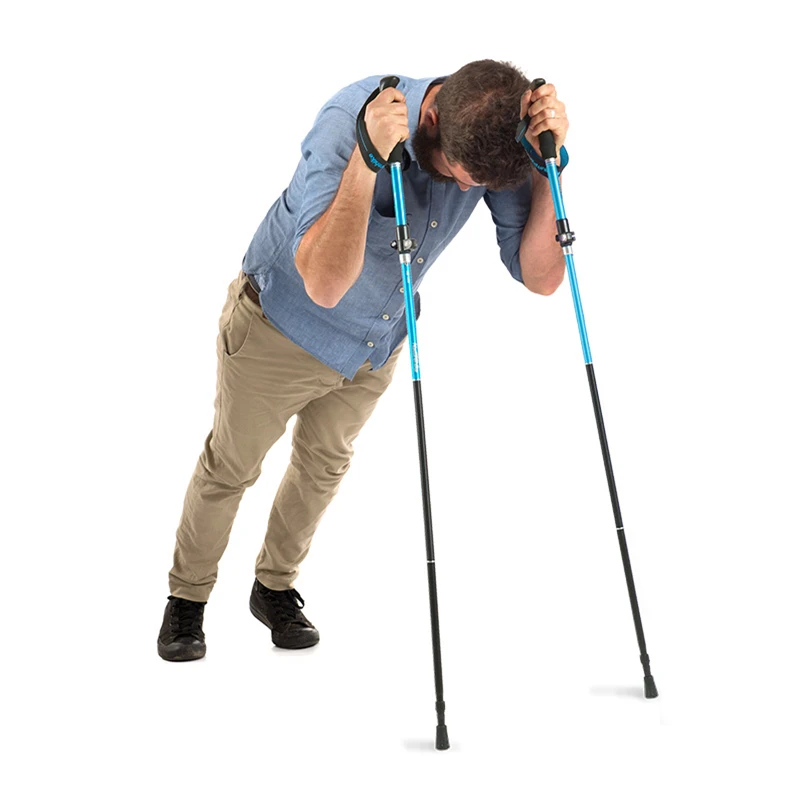 Naturehike ST09 Trekking Poles Nordic Walking Poles Aluminum Trekking Sticks Foldable Hiking Pole Telescopic stick Walking stick